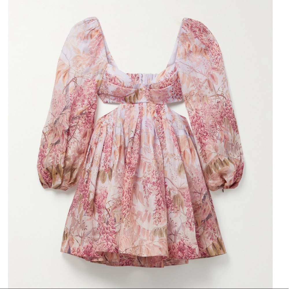 Zimmermann authentic botanical flora dress 2